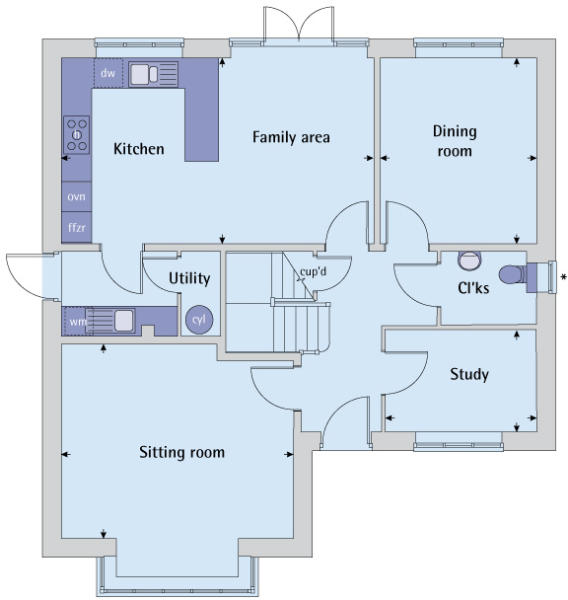 Ground floor plan