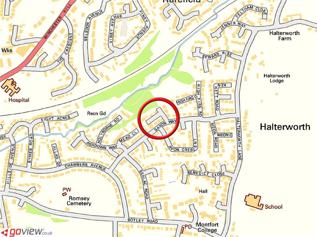 3 bedroom house for sale in Halterworth Close, Romsey, Hampshire, SO51