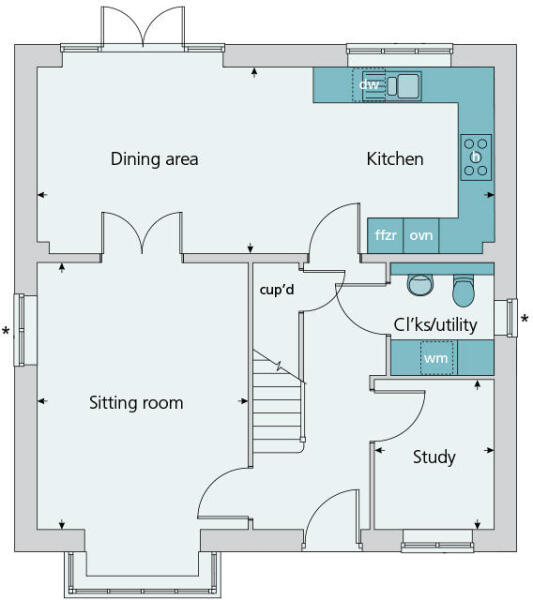 Ground floor plan