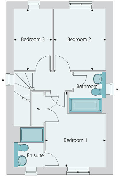 First floor plan
