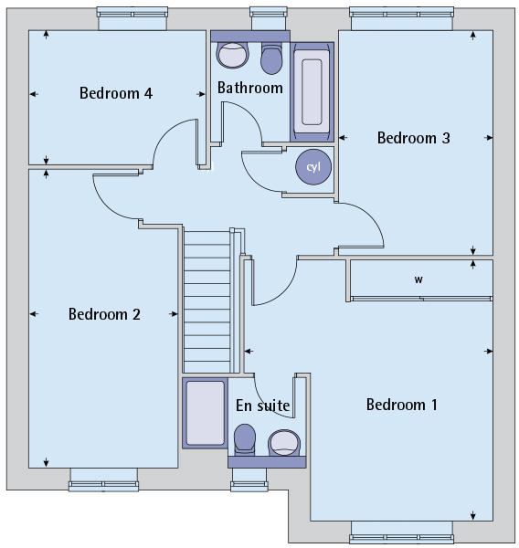 First floor plan