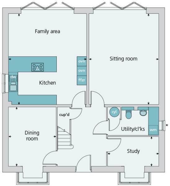 Ground floor plan
