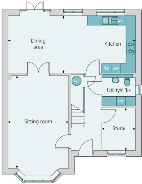 Ground floor plan