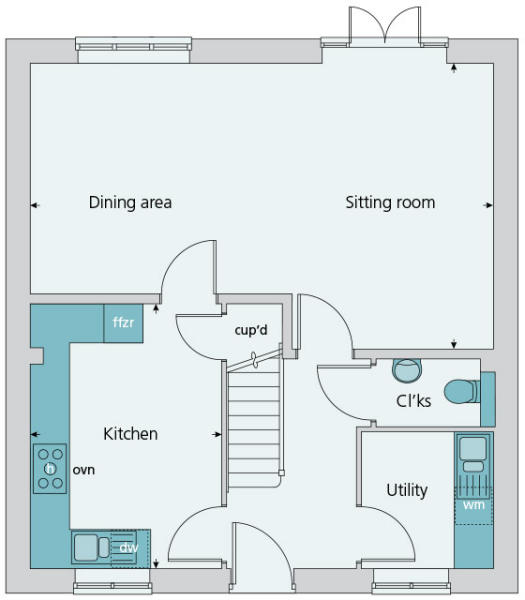 Ground floor plan