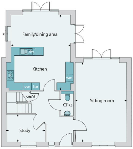 Ground floor plan
