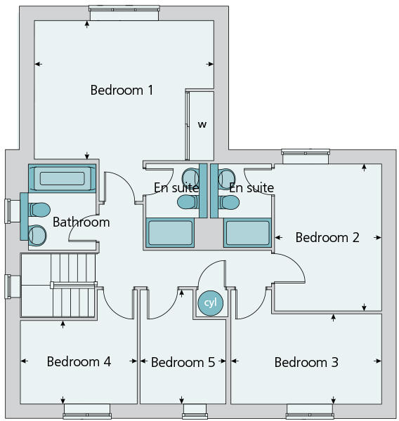 First floor plan