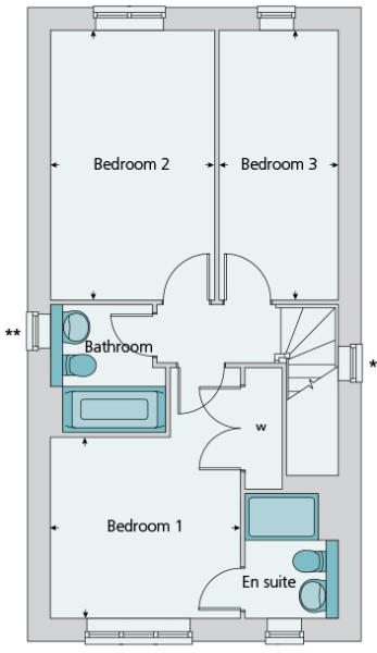 First floor plan