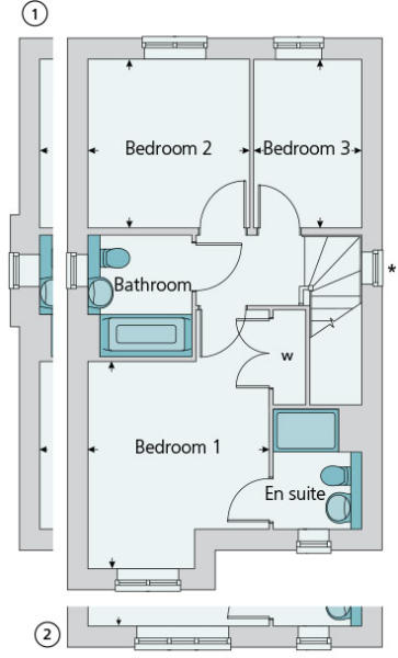 First floor plan