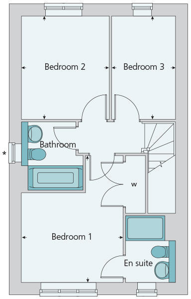 First floor plan