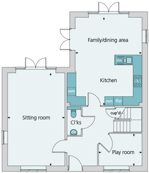 Ground floor plan