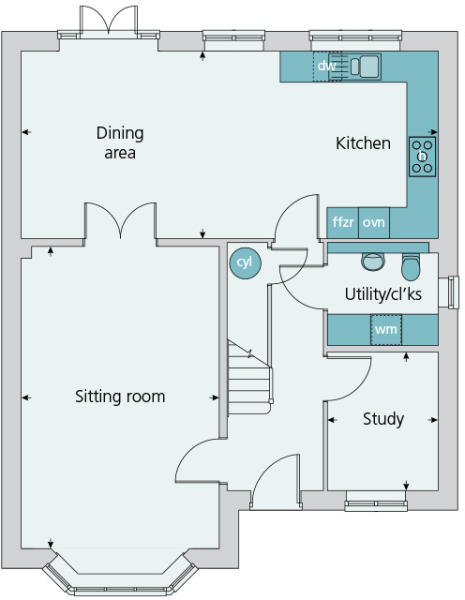 Ground floor plan
