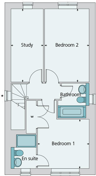 First floor plan