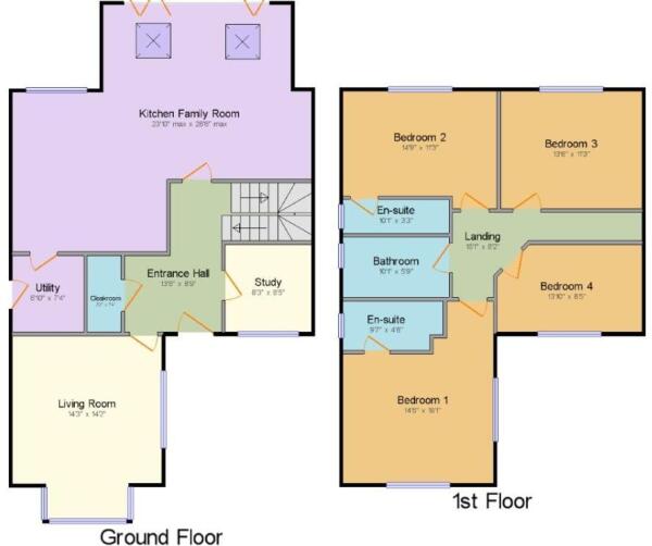 4 bedroom detached house for sale in Speeds Way, Farndon, Chester