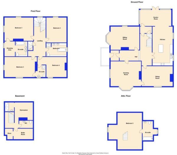 5 bedroom detached house for sale in Elton Parade, Darlington, DL3