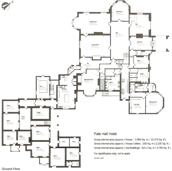 17 bedroom detached house for sale in Llandderfel, Bala, Gwynedd, LL23