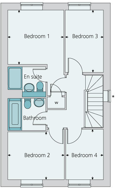 First floor plan