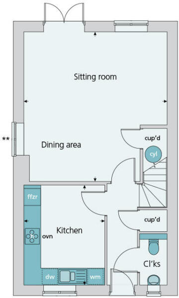 Ground floor plan