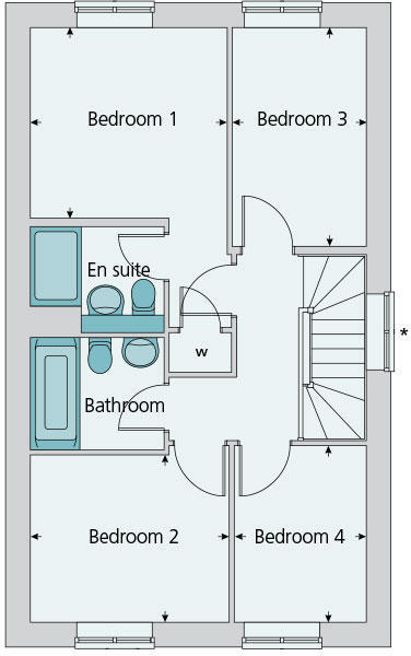 First floor plan