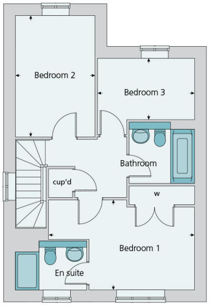 First floor plan