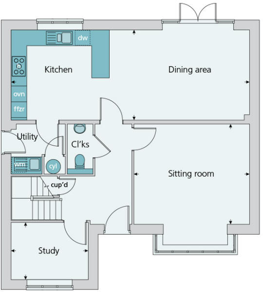 Ground floor plan