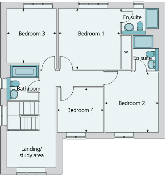 First floor plan