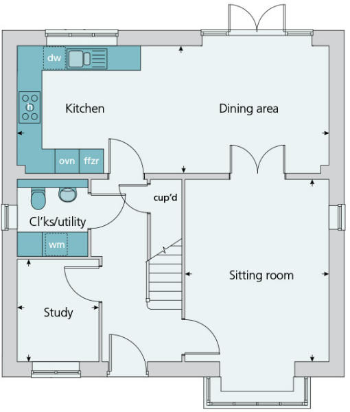 Ground floor plan