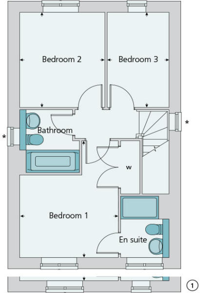 First floor plan