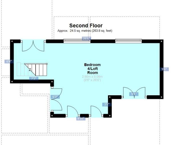 SECOND FLOOR PLAN
