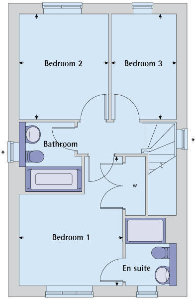 First floor plan