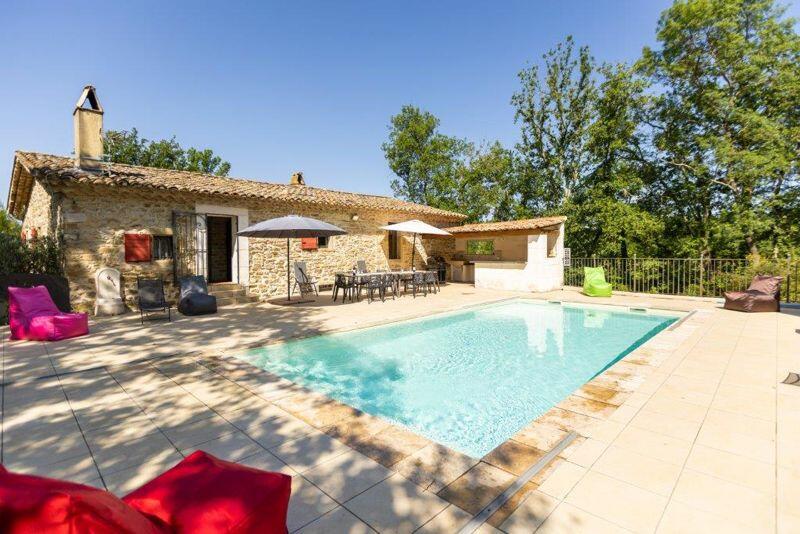 Main image of property: Renovated Stone Property with Pool and Garden, near Vezenobres
