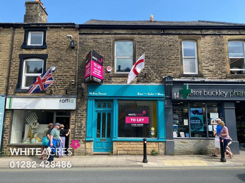 High street retail property to lease in 36 King Street, Clitheroe