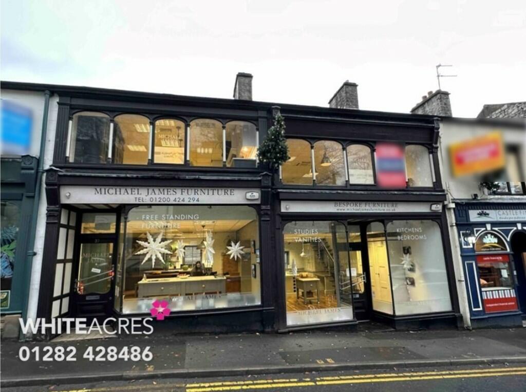 High street retail property for sale in 37 39 Moor Lane, Clitheroe