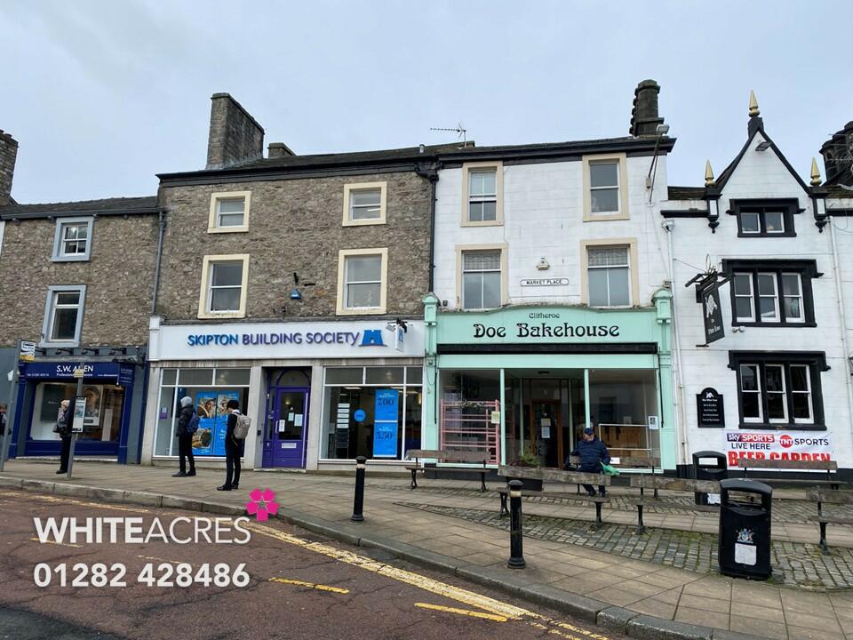 High street retail property to lease in 9 Market Place, Clitheroe