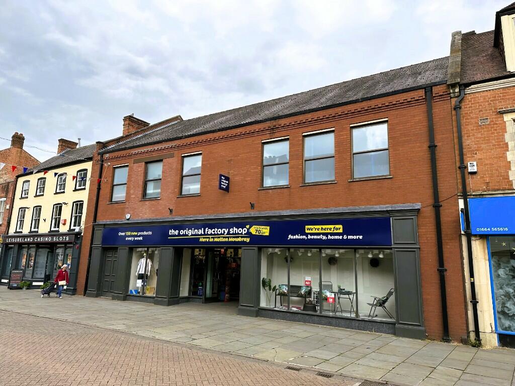 High street retail property for sale in 3941 Nottingham Street, Melton