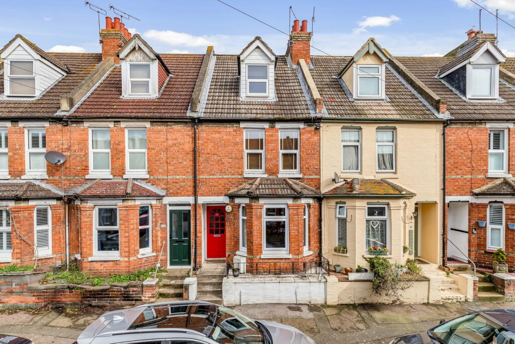 3 bedroom terraced house for sale in Ethelbert Road, Folkestone, CT19