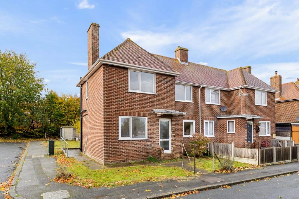 2 bedroom semi-detached house for sale in Church Road, Folkestone ...