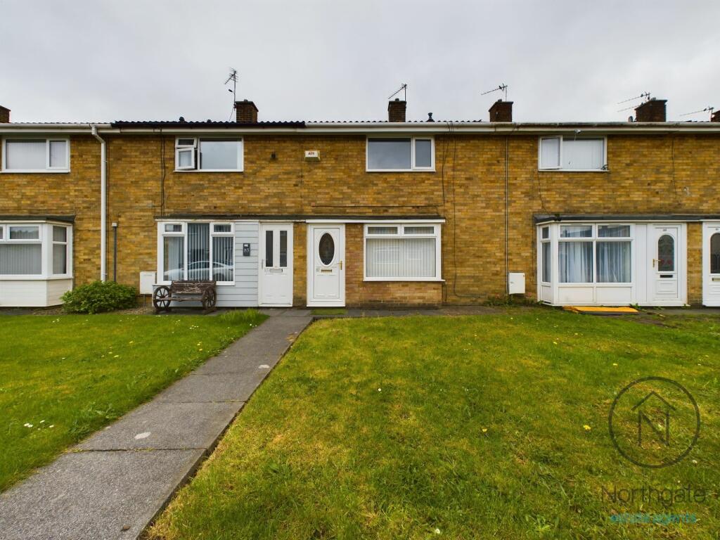 2 bedroom terraced house for sale in Mellanby Crescent, Newton Aycliffe