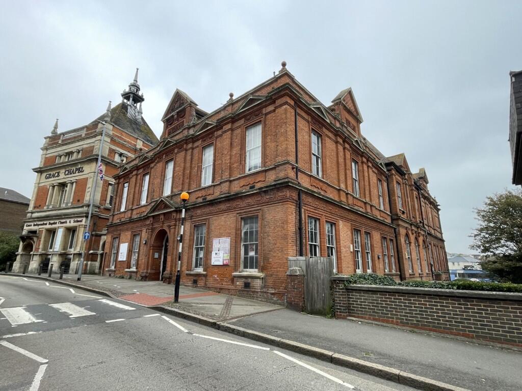 Main image of property: Folkestone Library, 2 Grace Hill, Folkestone, Kent, CT20 1HD