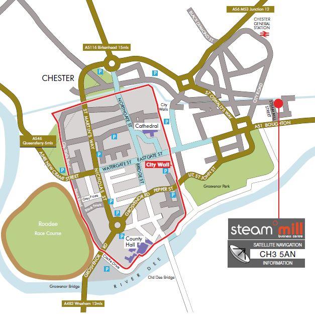 Office to lease in Steam Mill Street, Chester, Cheshire, CH3