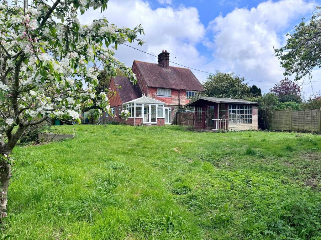 2 bedroom semidetached house for sale in Tote Lane, Stedham, Midhurst, West Sussex, GU29