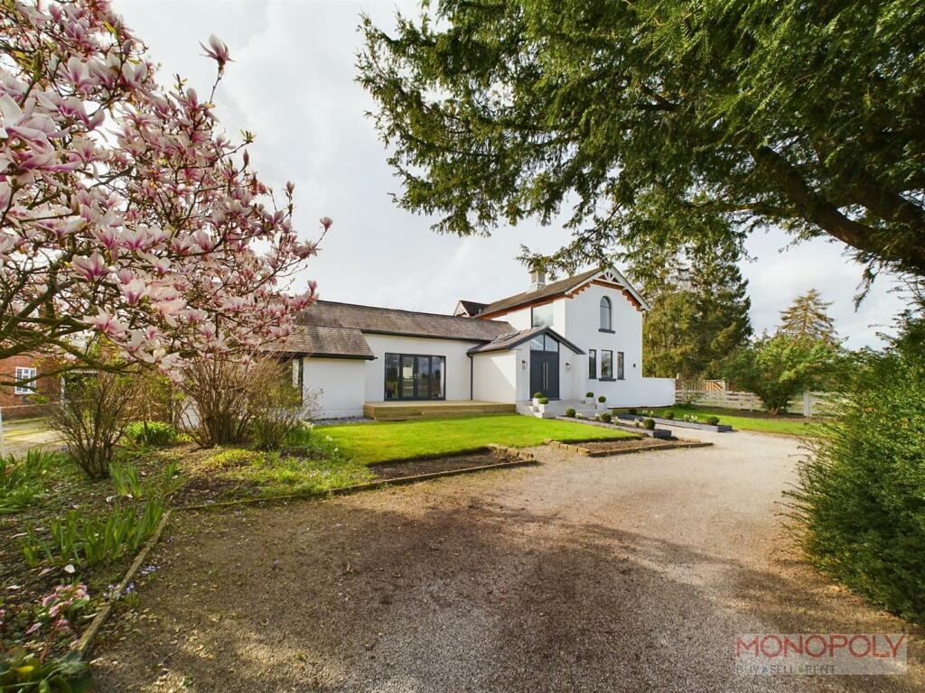 4 bedroom detached house for sale in Burton, Rossett,, LL12