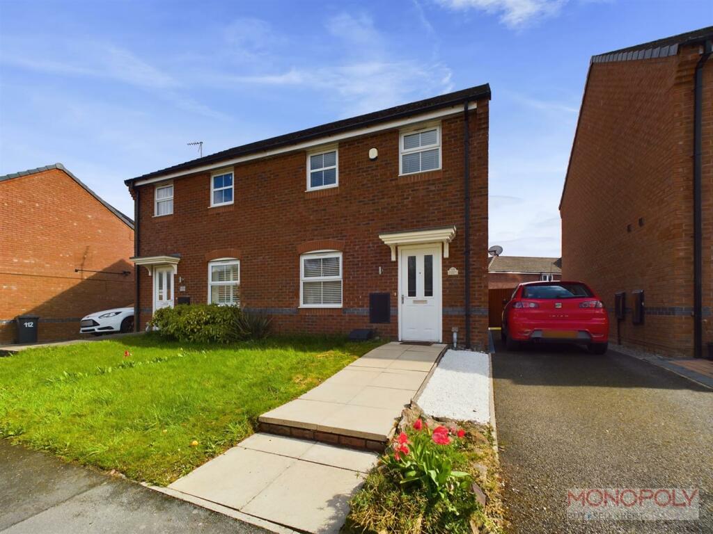 2 bedroom semidetached house for sale in Lamberton Drive, Brymbo