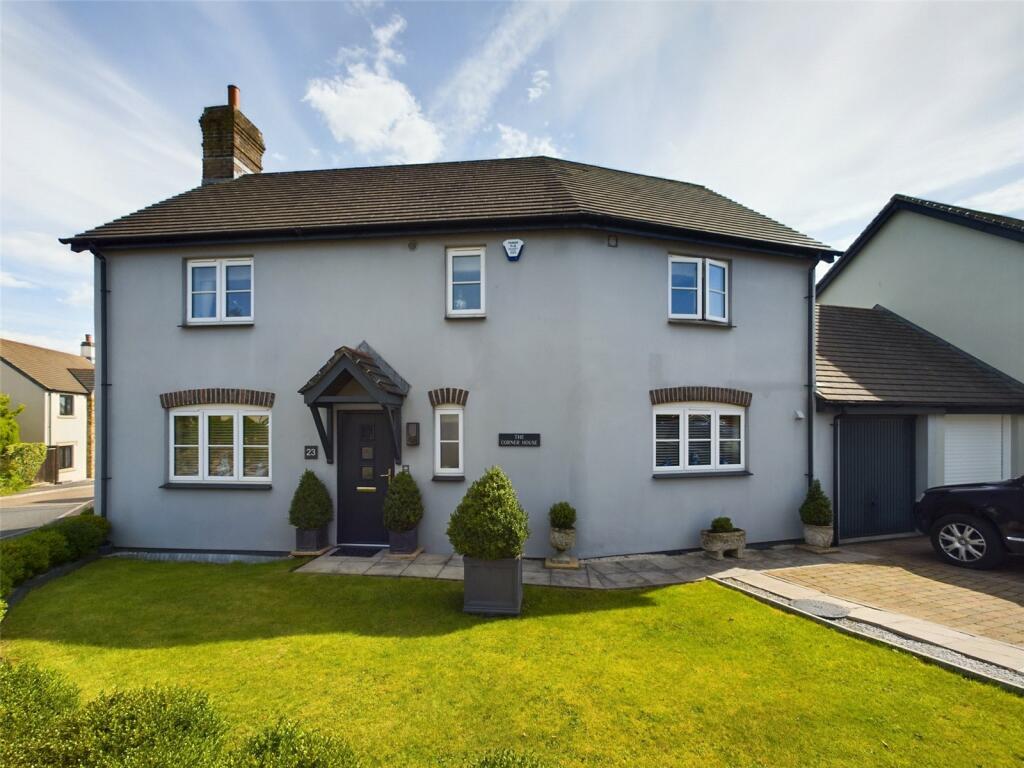 4 bedroom link detached house for sale in Camelford, Cornwall, PL32