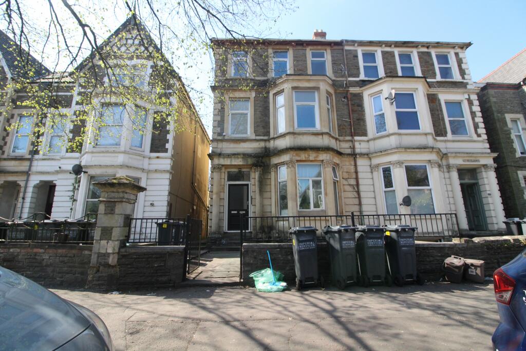 2 bedroom flat for rent in Richmond Rd, Cathays, Cardiff, CF24
