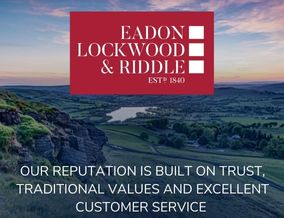 Get brand editions for Eadon Lockwood & Riddle, Bakewell