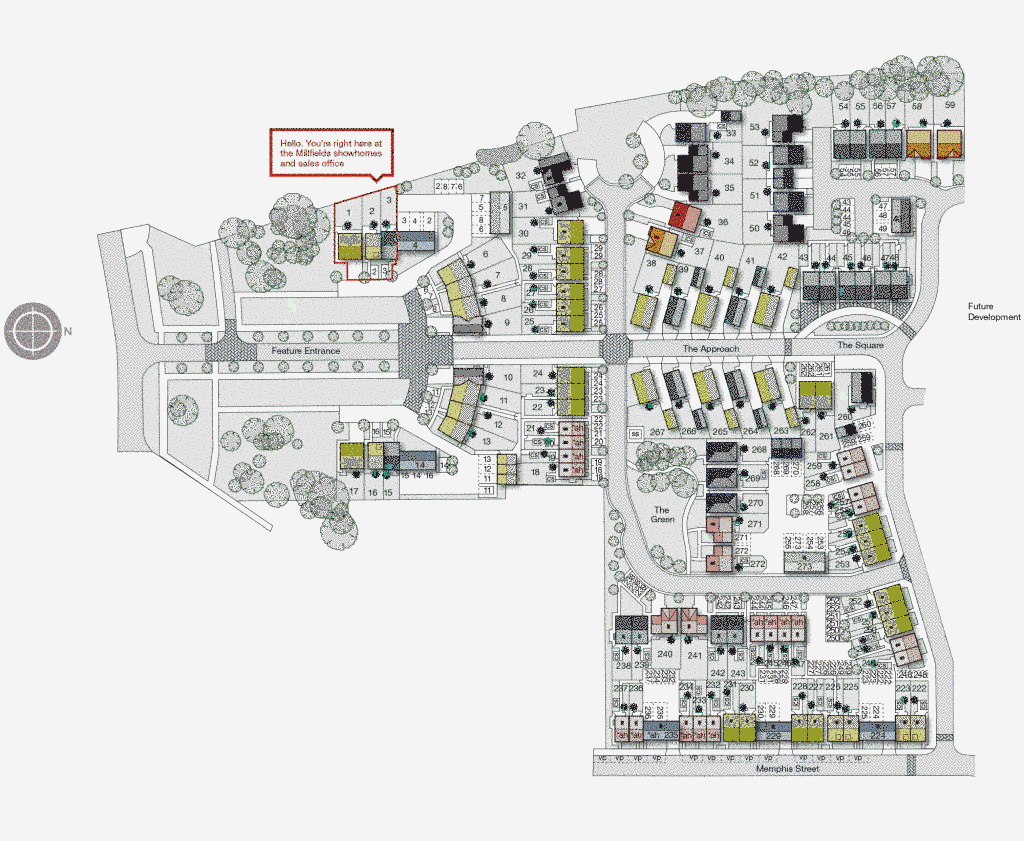 Millfields At Lingfield Point New Homes Development by Taylor Wimpey