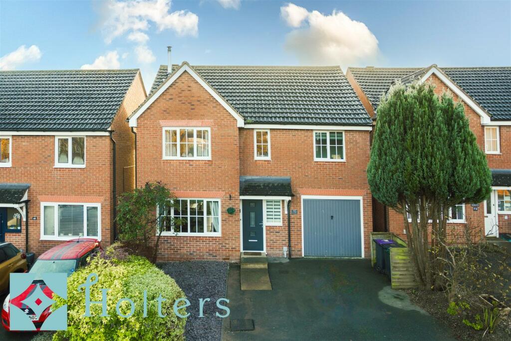 4 bedroom detached house for sale in Dahn Drive, Ludlow, SY8