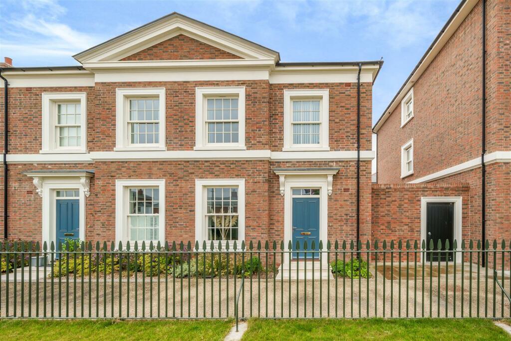 3 bedroom end of terrace house for sale in Coade Square, Poundbury