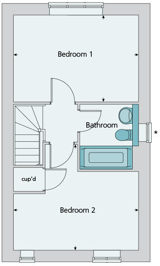 First floor plan