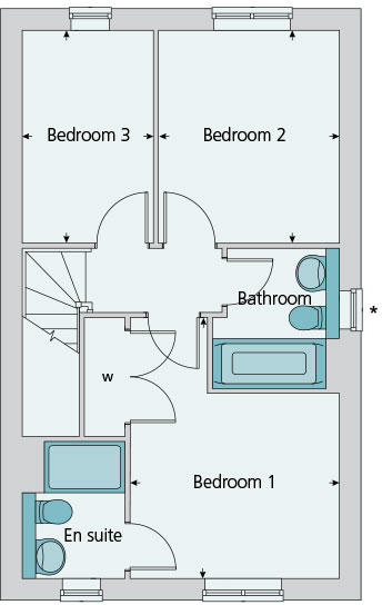 First floor plan